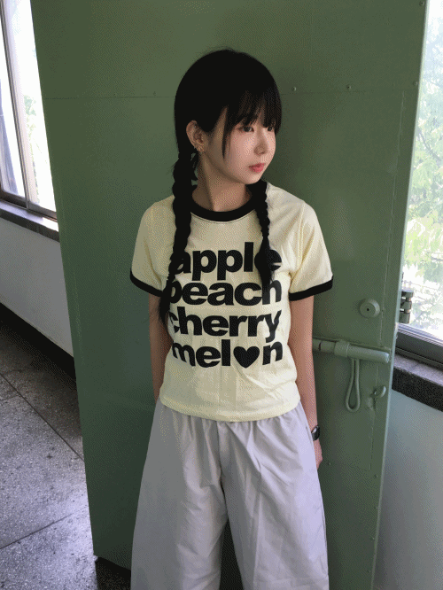 FRUIT RINGER HALF T (3 color)
