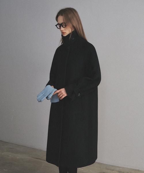 오로(ORO)  울리치 오버핏 발마칸 코트_Black - 사이즈 & 후기 | 무신사