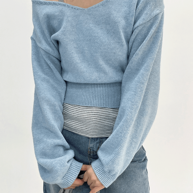clover crop knit (5colors)