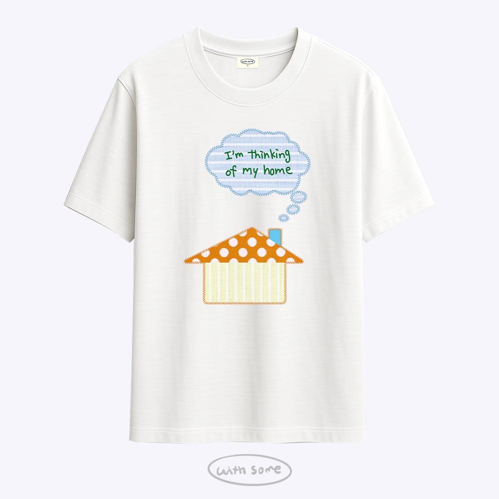 [withsome made] 버섯 하우스 티셔츠