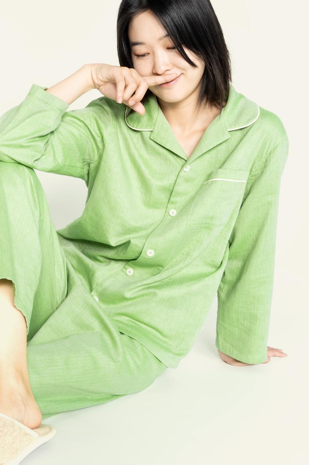 [주문제작] 바람에 흔들리는 버드나무 순면 잠옷