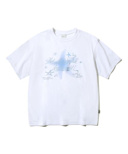 스타피쉬 로고 티 (화이트)