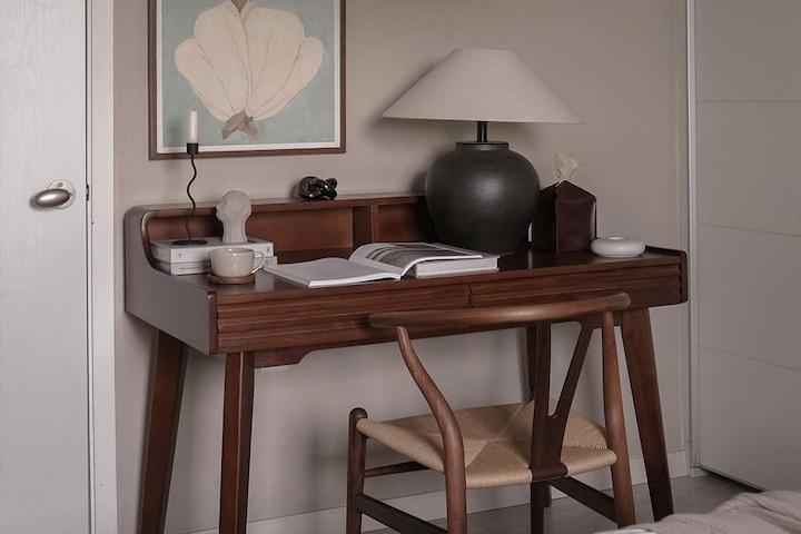 컴퓨터책상 원목책상 1인용/1200