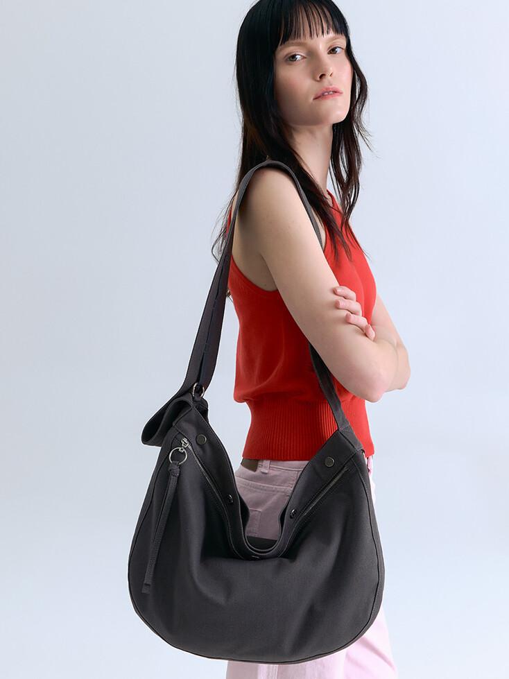 Perfec Button Up Rider Hobo L (퍼펙 버튼 업 라이더 호보 라지)_2colors