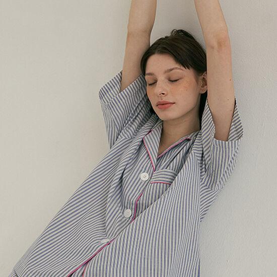(w) Blue Mountains Short Pajama Set