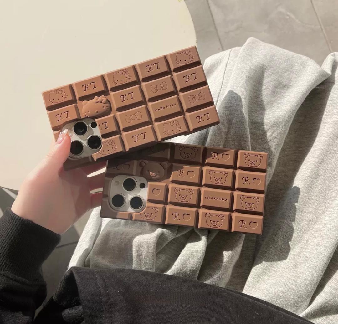 (❤️정품호환 / 타사이트 유사품주의⚠️) 키티와 리락쿠마 초콜렛 y2k 귀여운아이폰케이스 갤럭시케이스 아이폰16 15 14 13 12 11 x 갤럭시 s25 s24 s23 s22