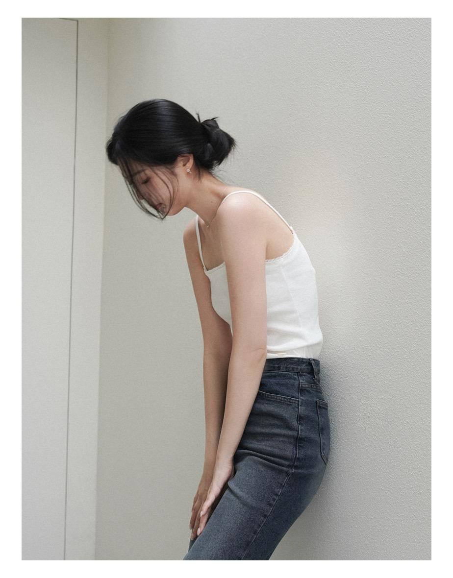 너트 레이스 슬리브리스 (3colors)