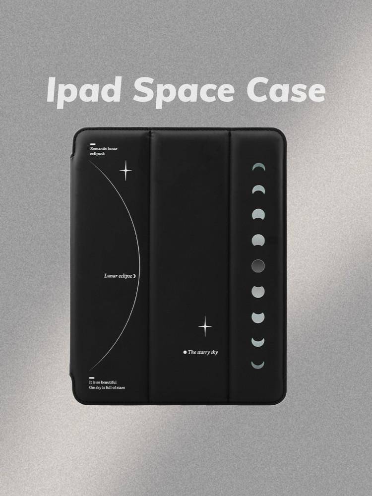 수심 Ipad Space Case 아이패드 패딩 케이스 우주 별 파우치 에어 미니 블랙