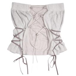 Faery lace up top (Hushed violet)