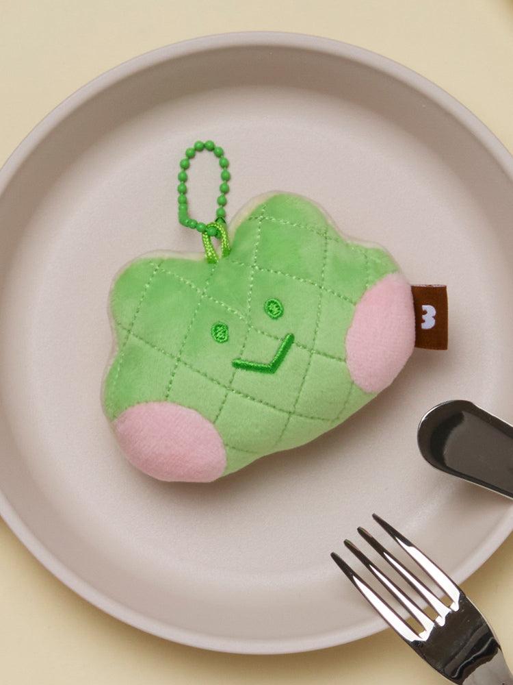 라인프렌즈 미니니 디저트카페 레니니 메론빵 인형 키링