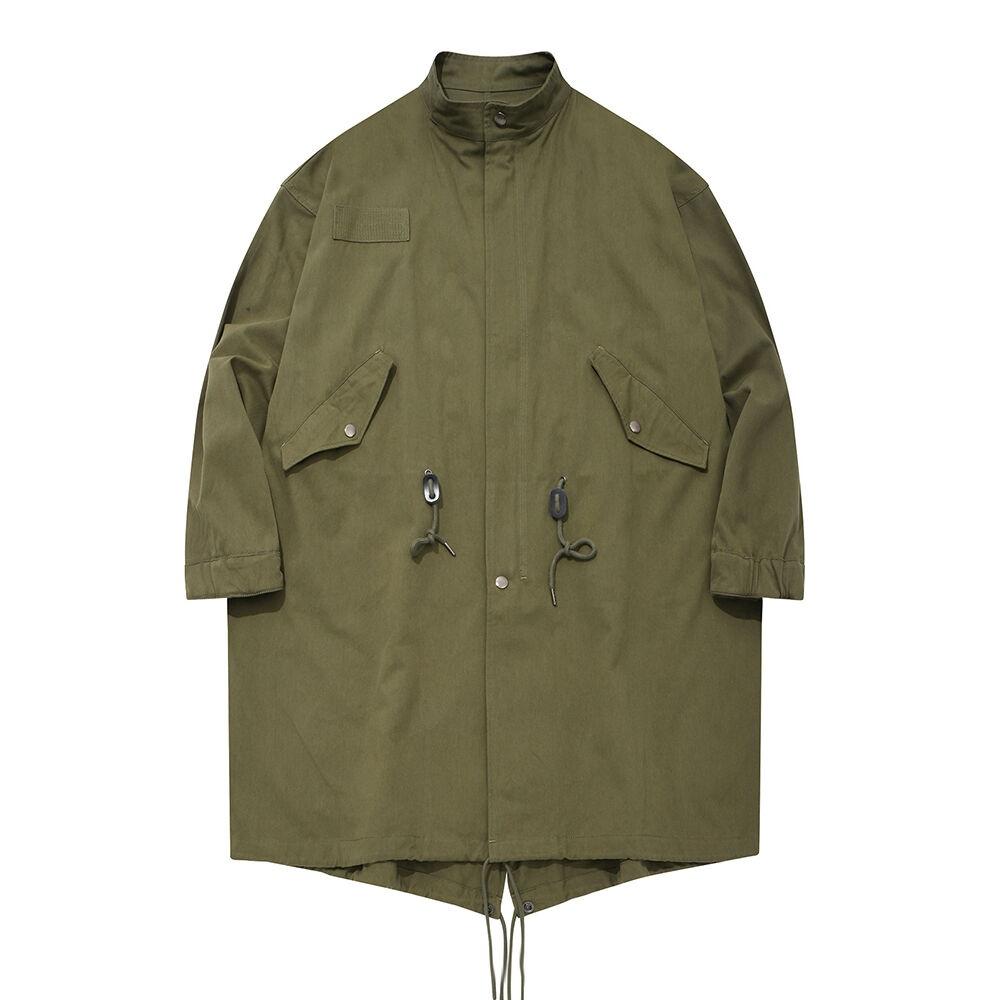 유니섹스 오버핏 M65 피쉬테일 파카 v3 카키
