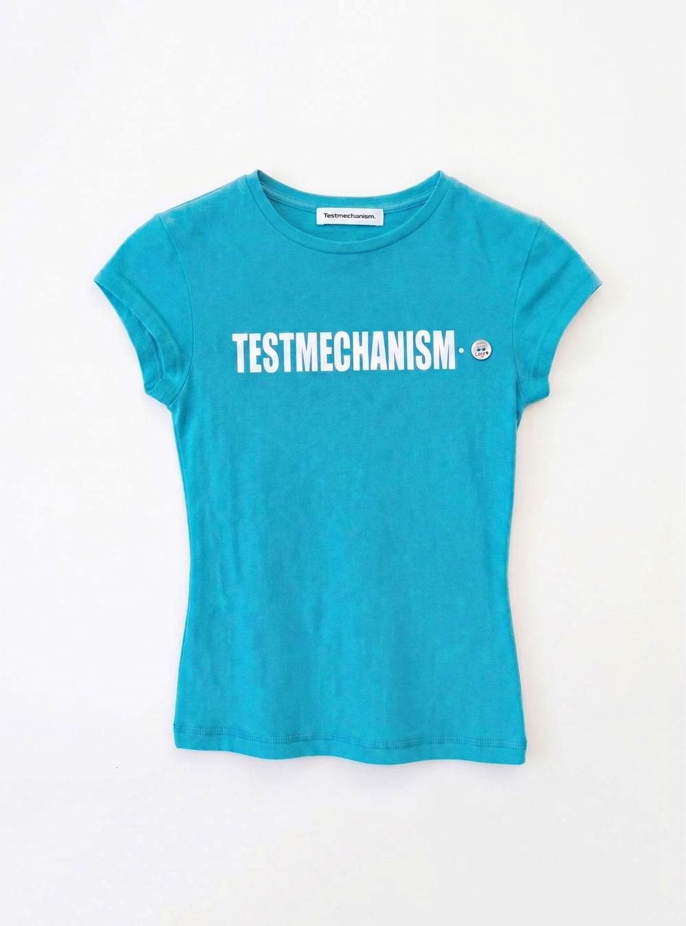 Pigment Aqua Logo T-shirt