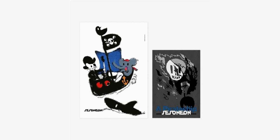 새소년 PIRATESHIP SIGNED POSTER SET