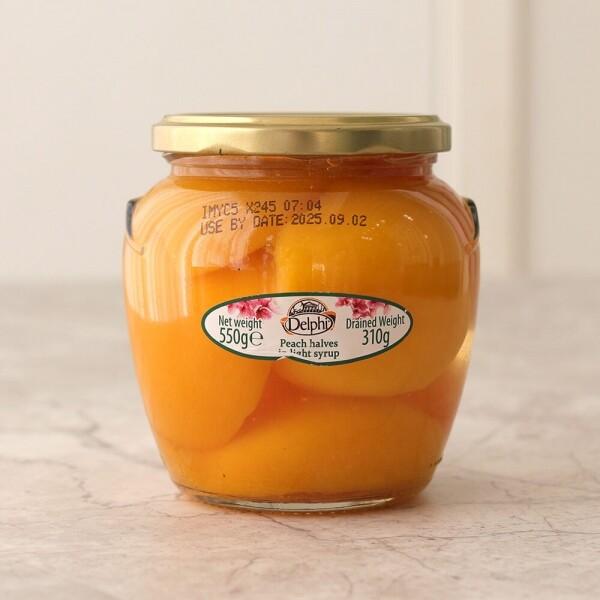 델피 그리스 복숭아 병조림 530g