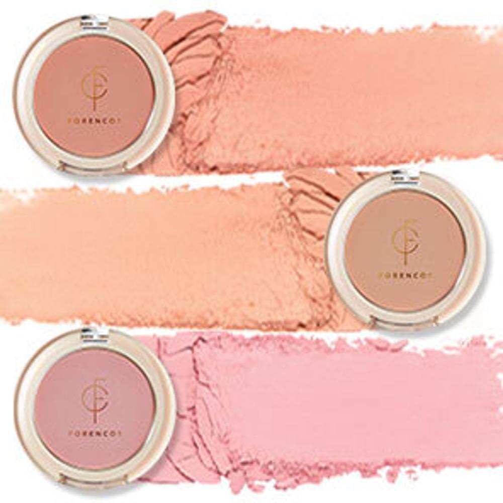 포렌코즈 퓨어 블러셔(5color) + 복숭아퍼프 추가 증정