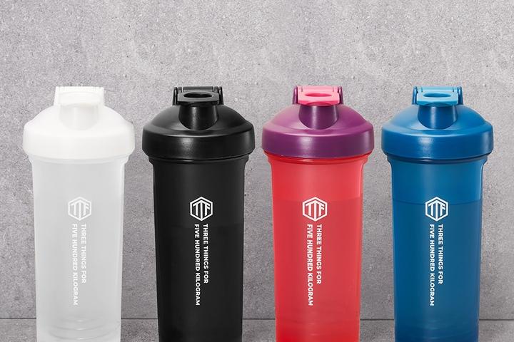 삼대오백 프로 쉐이커  BPA 쉐이크통 헬스물통 단백질 보충제 물병 보틀 4set