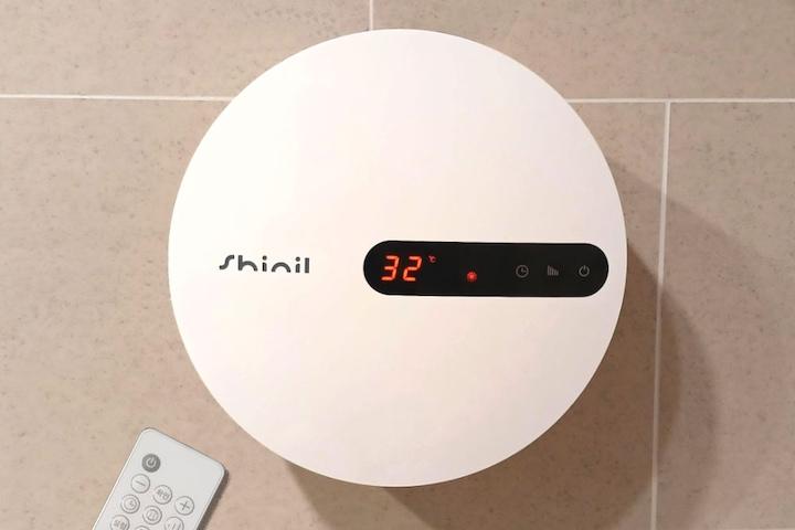 [24년 최신형] 욕실난방기 화장실 전기히터 ptc 온열기 온풍기 SEH-B1500WG