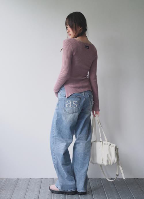 DUSK DENIM PANTS / LIGHT-BLUE