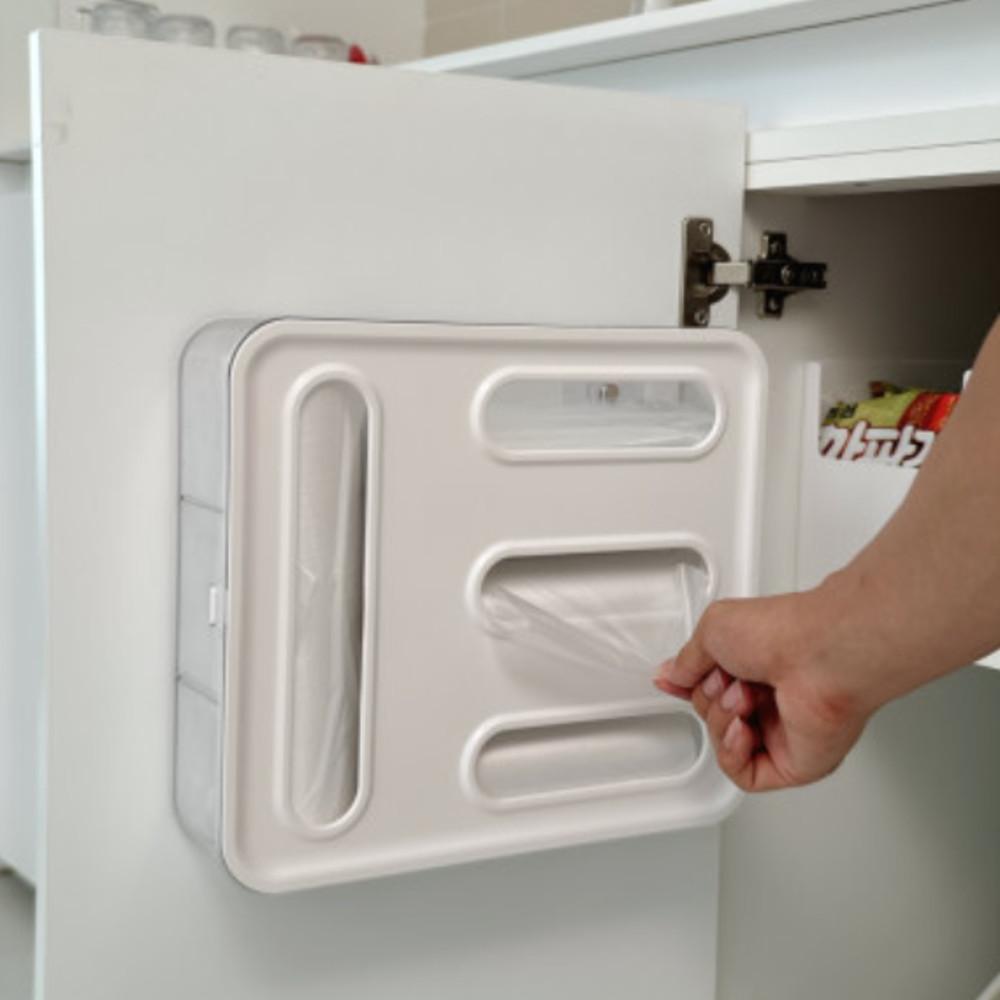 심플리 4칸 비닐 정리함 1P, 심플한 아크릴 각종 비닐 정리케이스