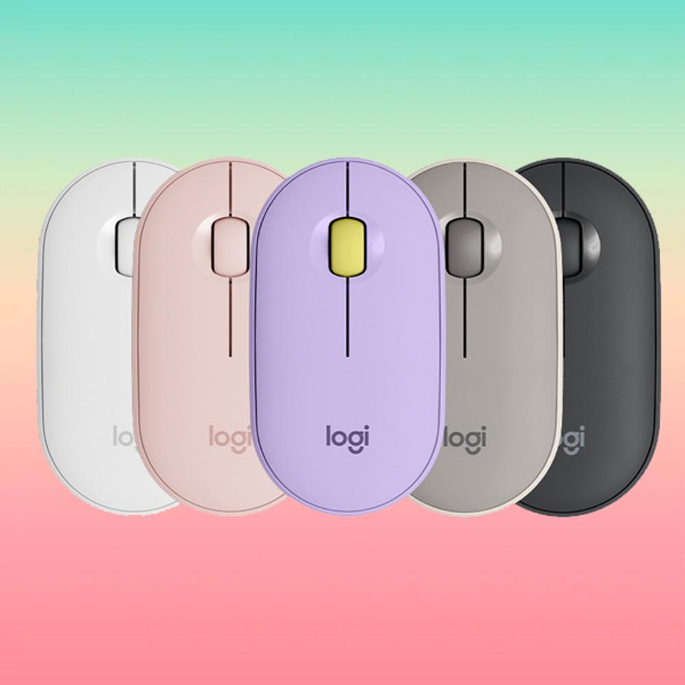 [국내정품] 로지텍 페블 M350 무소음 무선 마우스 블루투스 사무용 사무실 컴퓨터 업무용 회사 가정용