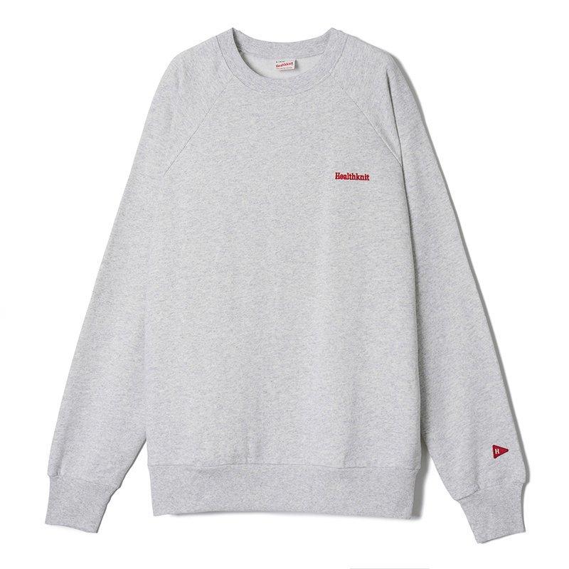 クラシックスウェット　クルーネック長袖　刺繡入り　#54023