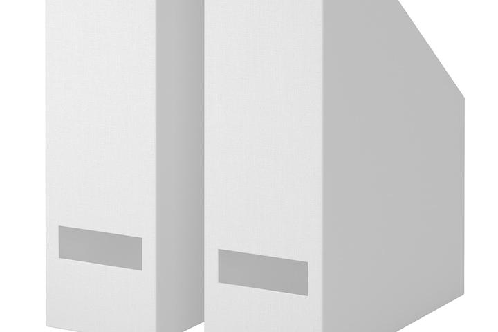 셰나 파일꽂이 2입 서류정리함 4colors