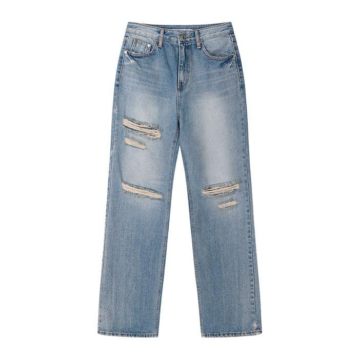 DESTROYED DENIM (LIGHT BLUE)