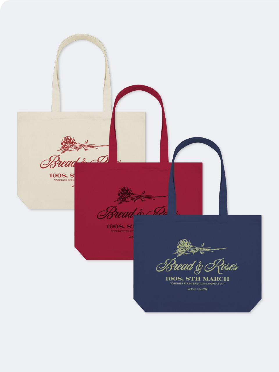 Bread and roses Cotton Bag