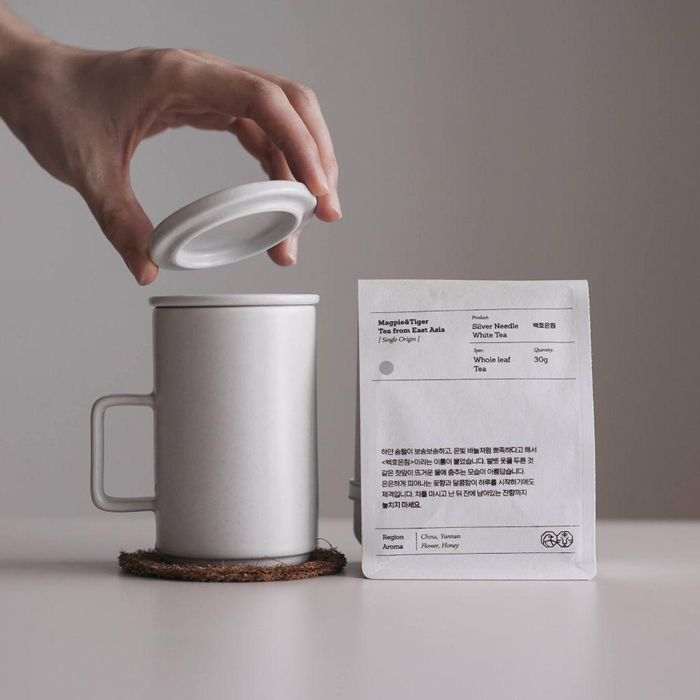 스튜디오 토림 티머그 & 잎차 세트