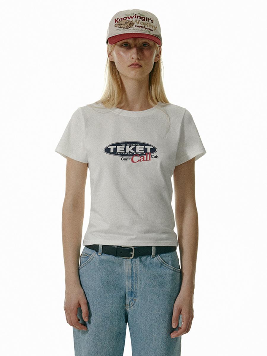 Call Tee White