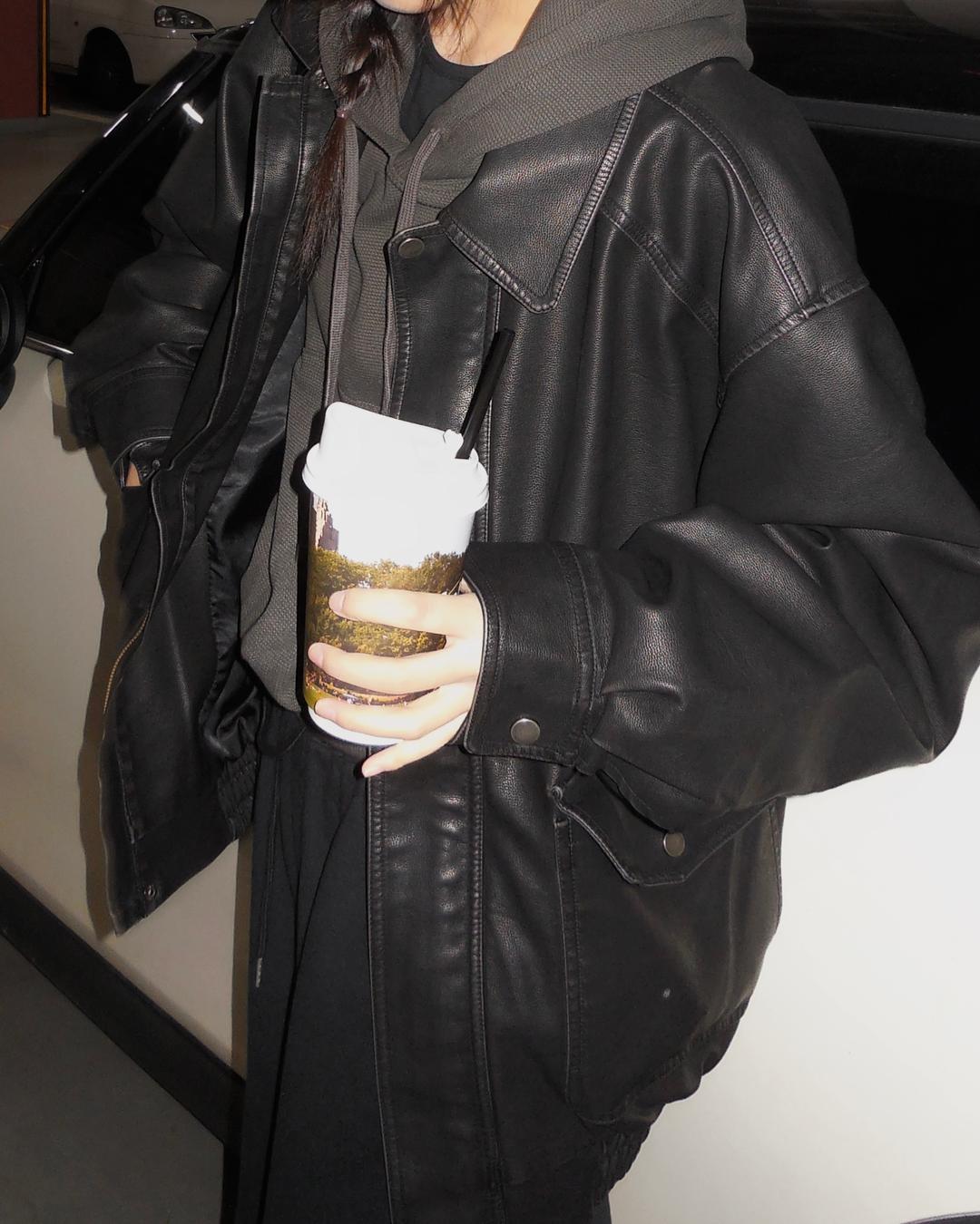 FRANKERS BOMBER JACKET (BLACK)