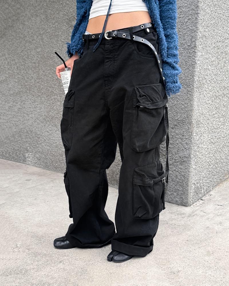 Unisex Cotton Cargo Pants (유니섹스 코튼 카고 팬츠)