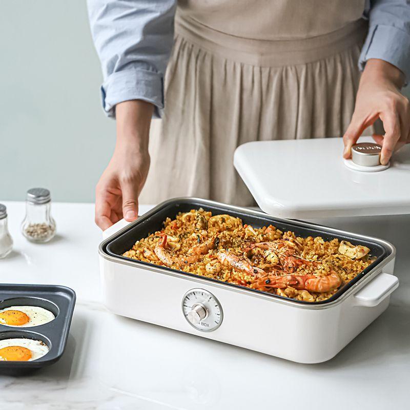 [보토] A4 BOX 레트로 전기그릴 테이블 멀티쿠커