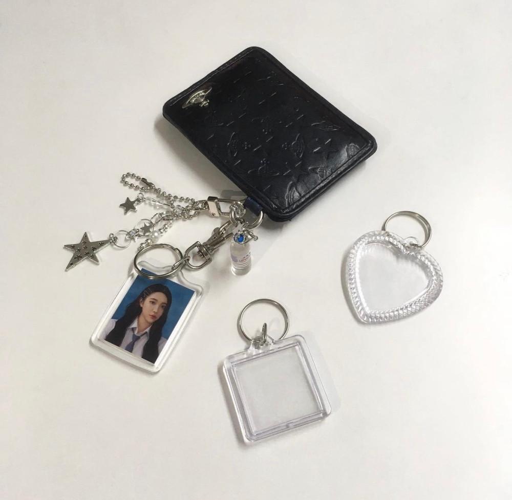 키라키링 사진 옵션 키링 option pick keyring