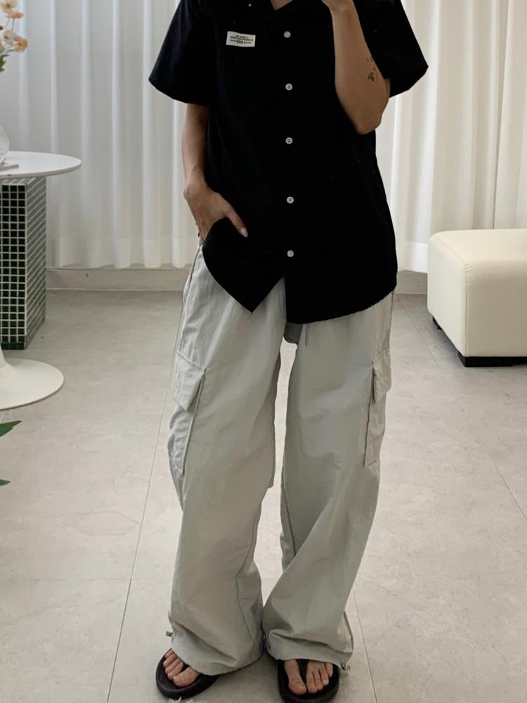 (3color) 시아 스트링 카고 팬츠