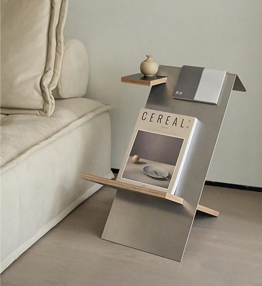 스텐 매거진테이블 랙 바우하우스 북유럽 심플 침대 소파 커피 티