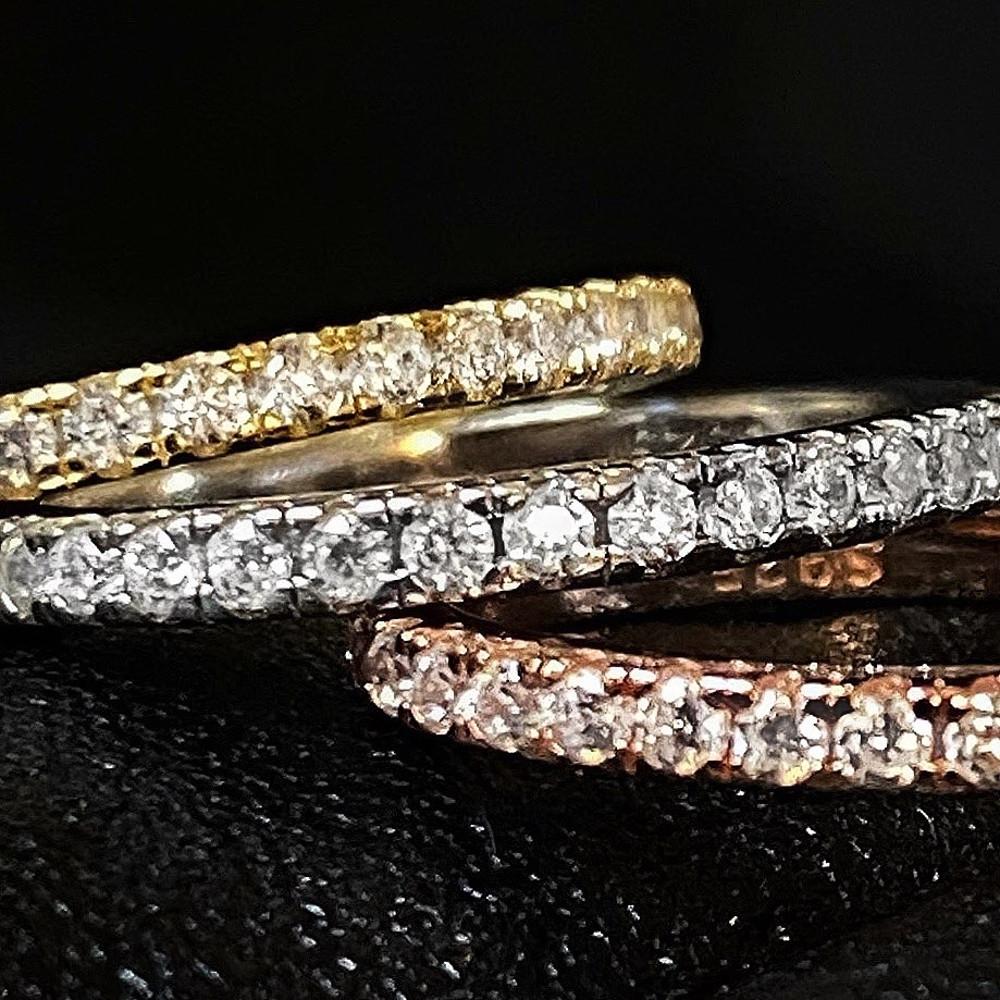 [위프레리] 3컬러 5A 실버 데일리 가드링, Silver Daily Guard Ring