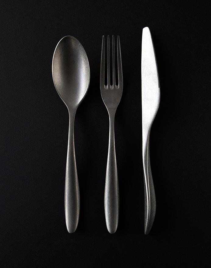 Slin Vintage Texture Dinner Cutlery