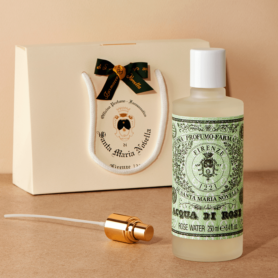 [선물포장] "장미수토너" 아쿠아 디 로즈 250ml 선물세트 (+토너스프레이)