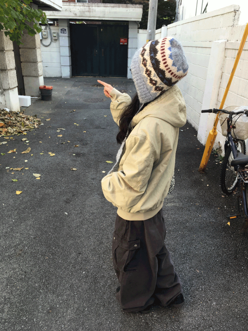 오운마인드 빈티지 워크 점퍼 4color [겨울/오버핏/후드점퍼]