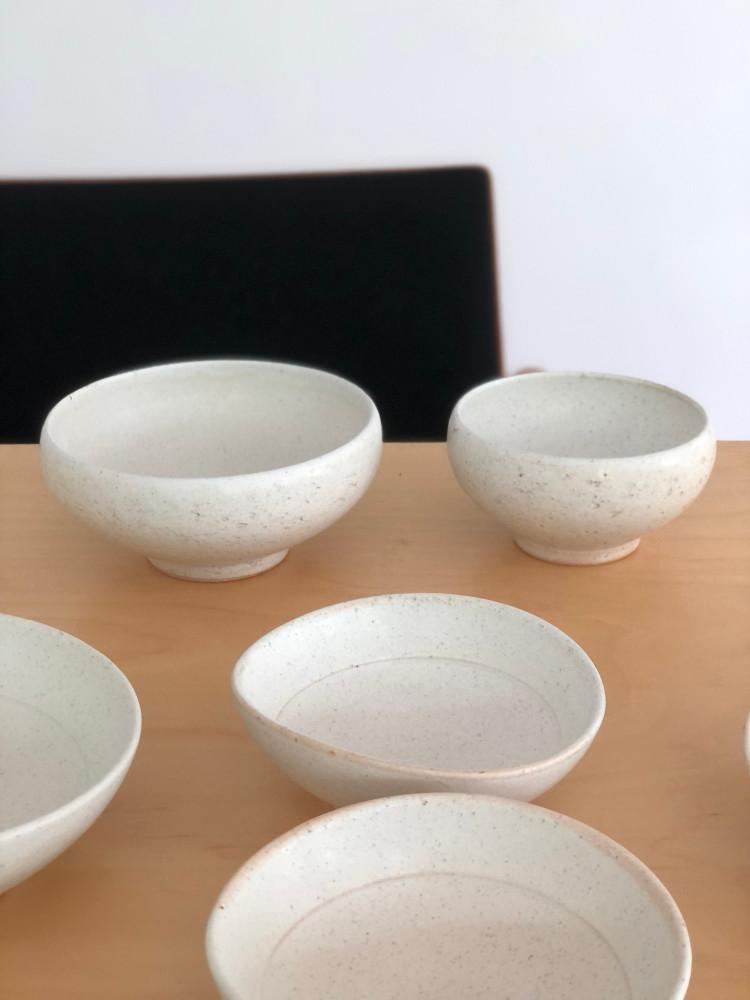 Ceramic Lim[세라믹 림] 핸드메이드 밥 국그릇 반찬기 2Types