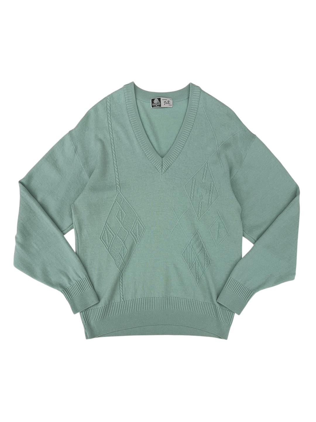 MInt blue sweater