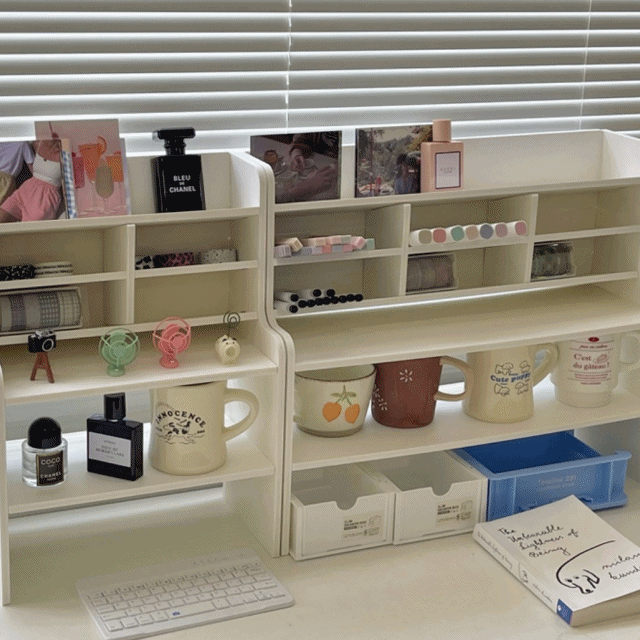 [당일출고/랙모음전/서랍장할인구매] 뚝딱 데스크랙 만들기 DIY 책상 꾸미기 정리 데스크 수납 용품 문구