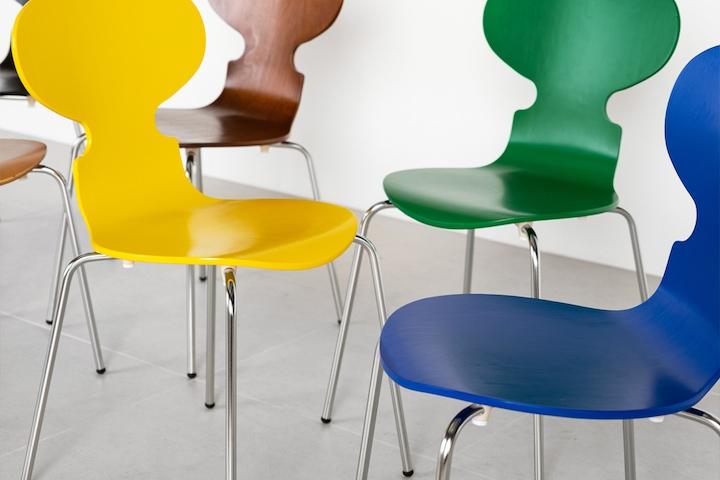 원목 개미체어 우드 인테리어 카페 식탁 의자 7colors