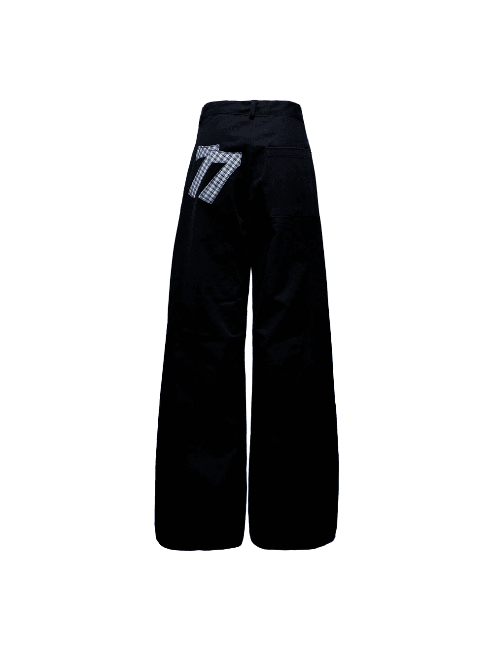 (05.18 예약배송) 77 Applique Pants in Black