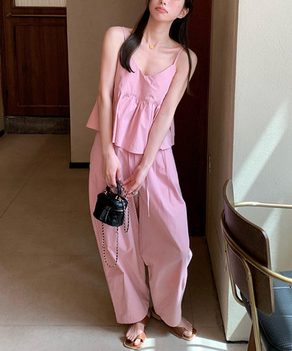 미마 투피스 세트 (나시,팬츠)