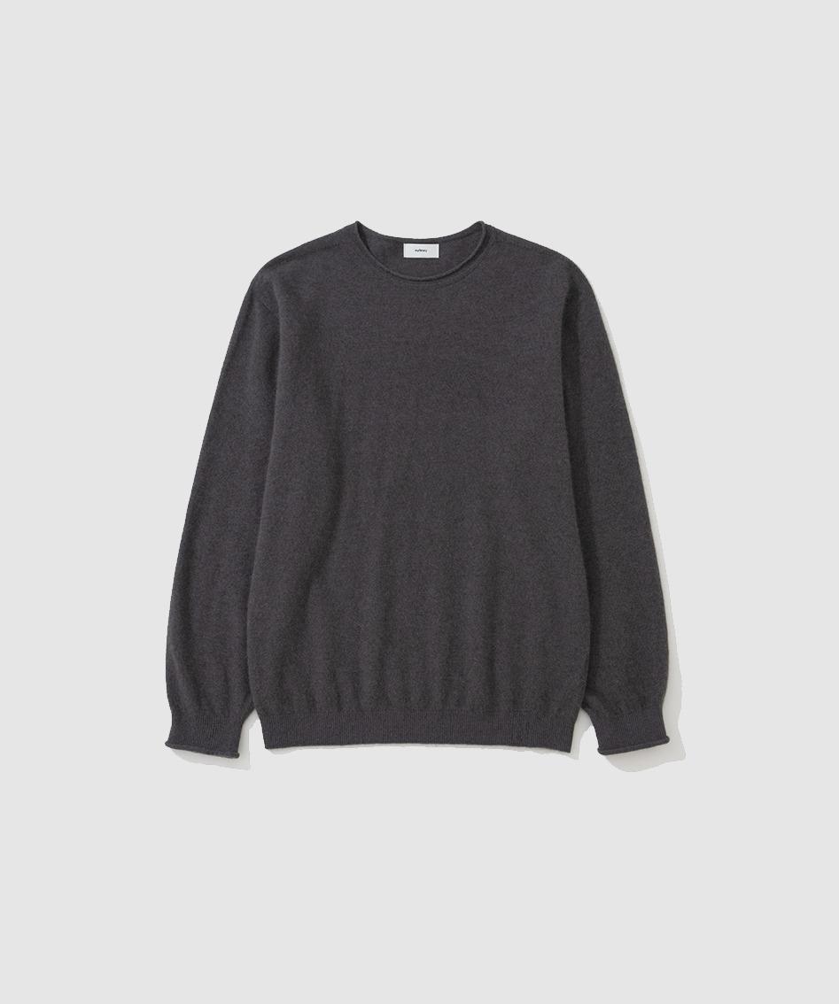 313 Halo Raw Edge Knit - Dust Gray