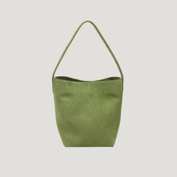[4th]Capri Suede Bag Small_Olive