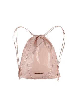STRING COATING BACK PACK IN PINK