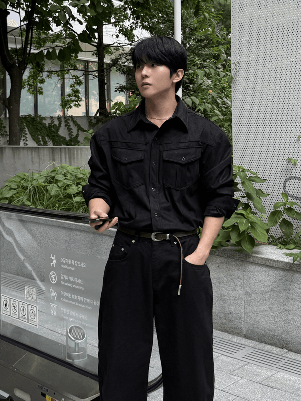 야드 스웨이드 웨스턴 셔츠 3 color